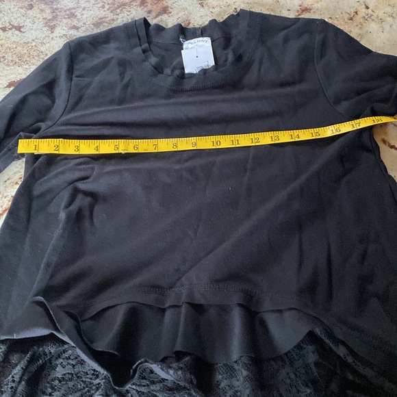 VERY UNIQUE CUSTOM HANDMADE BLACK TOP BY SHE’S CRAZY . - Picture 8 of 11